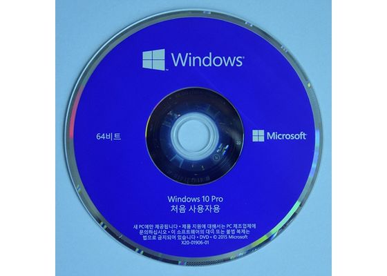 Китай Язык Микрософт Виндовс 10 Про Двд версии стикера ОЭМ полные Мулти поставщик